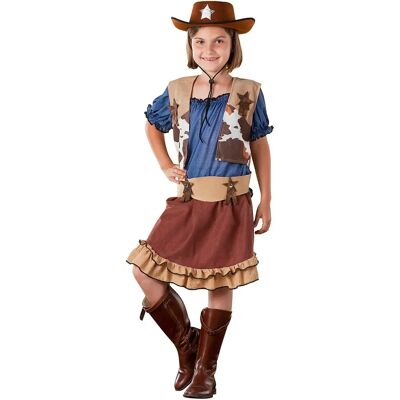 Buttinette Cowgirl-Kostüm für Kinder - Größe 128/134 Buttinette Cowgirl-Kostüm für Kinder - Größe 128/134