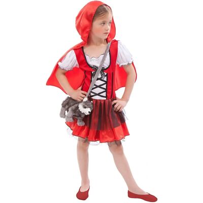 buttinette Waldmädchen-Kostüm für Kinder - Rot - Gr. 140/146 buttinette Waldmädchen-Kostüm für Kinder - Rot - Gr. 140/146