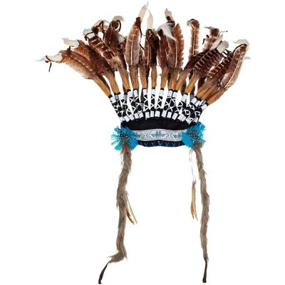 Buttinette Indianerkopfschmuck - Unisex, 45cm - Kopfbedeckung Buttinette Indianerkopfschmuck - Unisex, 45cm - Kopfbedeckung