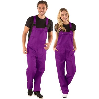 buttinette Unisex Latzhose - Violett - Allround-Kostüm buttinette Unisex Latzhose - Violett - Allround-Kostüm