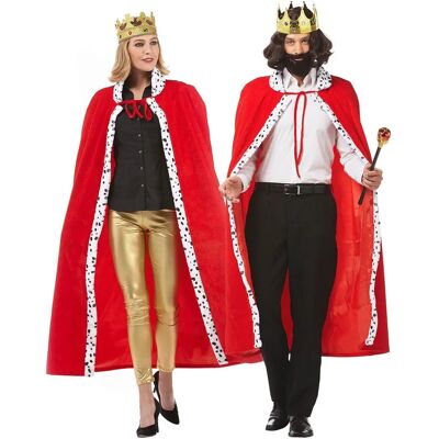 buttinette König & Königin Kostüm unisex - Bodenlang buttinette König & Königin Kostüm unisex - Bodenlang