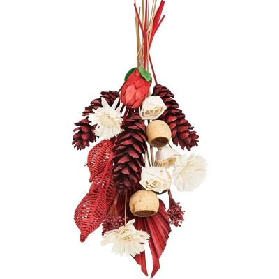 buttinette Rot-Natur Grabschmuck-Set - 70cm, 21 Teile buttinette Rot-Natur Grabschmuck-Set - 70cm, 21 Teile