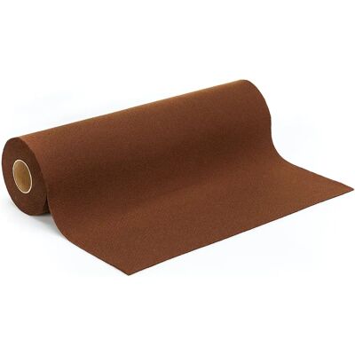 Buttinette Filz - 2mm Dunkelbraun - 45cm x 5m Rolle - Bastelfilz für Nähen Buttinette Filz - 2mm Dunkelbraun - 45cm x 5m Rolle - Bastelfilz für Nähen