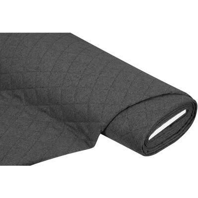 buttinette Möbel-Filz mit Stepp-Optik - graphit - 145 cm - unisex buttinette Möbel-Filz mit Stepp-Optik - graphit - 145 cm - unisex
