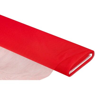 buttinette Roter Tüll - 145cm - Flammhemmendes Gewebe buttinette Roter Tüll - 145cm - Flammhemmendes Gewebe