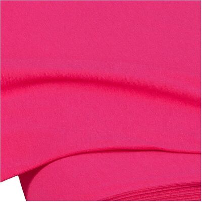 buttinette Baumwolljersey Casual mit Elasthan, magenta - 170 cm - unisex buttinette Baumwolljersey Casual mit Elasthan, magenta - 170 cm - unisex