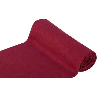 buttinette - Rippen-Bündchenstoff Comfort - weinrot - 45 cm - Rib knit fabric buttinette - Rippen-Bündchenstoff Comfort - weinrot - 45 cm - Rib knit fabric