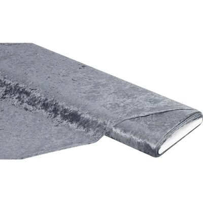 buttinette Pannesamt, grau - 145 cm - unisex buttinette Pannesamt, grau - 145 cm - unisex