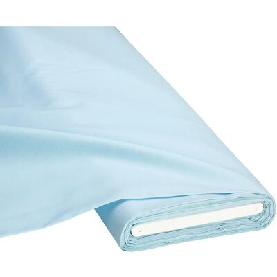 buttinette Baumwollstoff Lisa, hellblau - 150 cm - unisex buttinette Baumwollstoff Lisa, hellblau - 150 cm - unisex