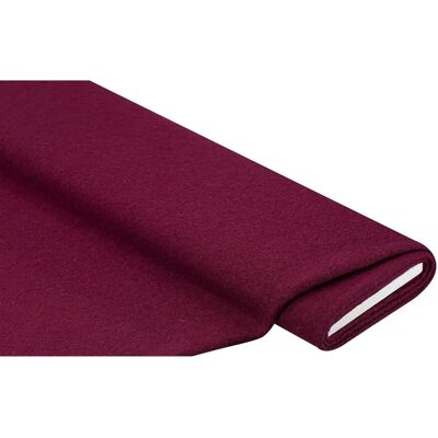 buttinette Walkstoff Bordeaux - Mäntel, Trachten, Unisex - 140cm buttinette Walkstoff Bordeaux - Mäntel, Trachten, Unisex - 140cm