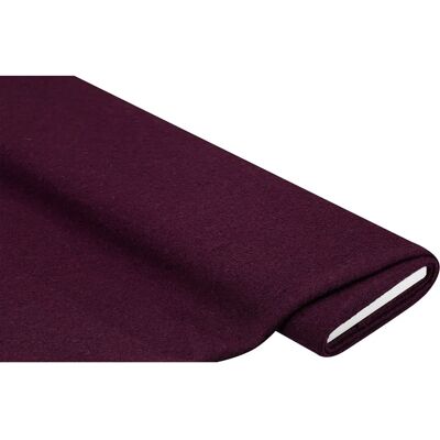 buttinette Walkloden Wool Fabric for Coats - Beere buttinette Walkloden Wool Fabric for Coats - Beere