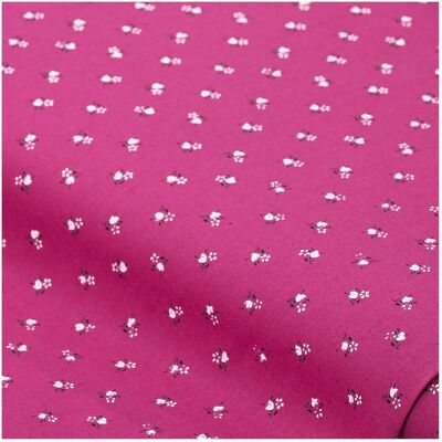 buttinette - Streublümchen - Fuchsia - 145 cm - fabric buttinette - Streublümchen - Fuchsia - 145 cm - fabric