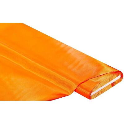 Buttinette Uni-Satin Gala, mandarin - 160 cm - unisex - Fabric Buttinette Uni-Satin Gala, mandarin - 160 cm - unisex - Fabric