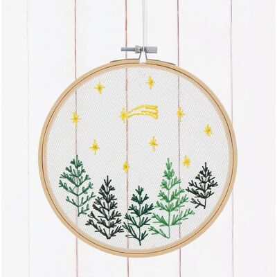 buttinette Stickrahmen Winterwald - 17,8cm buttinette Stickrahmen Winterwald - 17,8cm