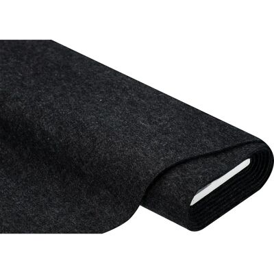 buttinette - Textilfilz 4 mm - Anthrazit-Melange - 60 cm - Textile felt buttinette - Textilfilz 4 mm - Anthrazit-Melange - 60 cm - Textile felt