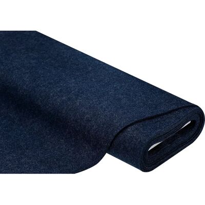 buttinette - Textilfilz 4 mm - marine-melange - 60 cm - Fabric felt buttinette - Textilfilz 4 mm - marine-melange - 60 cm - Fabric felt