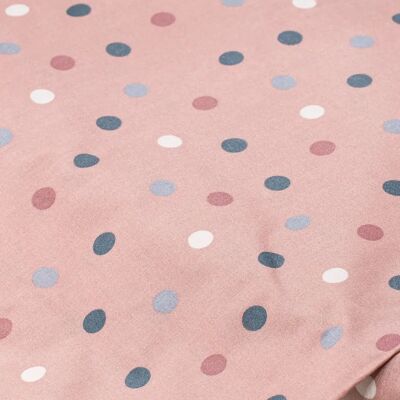 Buttinette - Polka dot coated cotton - Rosa - Stoff Buttinette - Polka dot coated cotton - Rosa - Stoff
