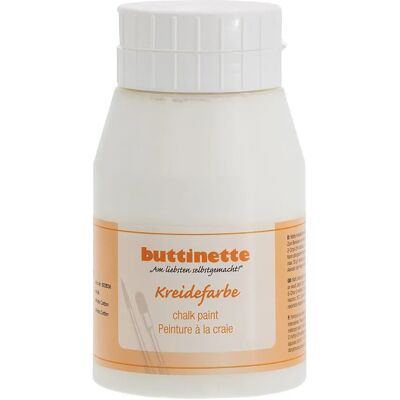 buttinette - Kreidefarbe 500 ml - Weiß - Paint buttinette - Kreidefarbe 500 ml - Weiß - Paint