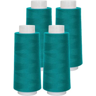 buttinette Overlockgarn Petrol 2500 m 4er-Pack Overlock-Garn buttinette Overlockgarn Petrol 2500 m 4er-Pack Overlock-Garn