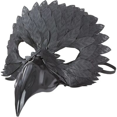buttinette Rabe Maske - Schwarz, 30x20cm - Unisex buttinette Rabe Maske - Schwarz, 30x20cm - Unisex