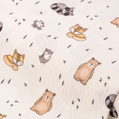 buttinette - Musselin/Doppel-Gaze 4-Friends - Beige buttinette - Musselin/Doppel-Gaze 4-Friends - Beige