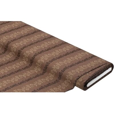 buttinette - Ranken Trachtenstoff - braun - 145 cm - Fabric buttinette - Ranken Trachtenstoff - braun - 145 cm - Fabric