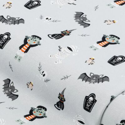 buttinette - Spooky Jersey - 145 cm - bi-elastisch - fabric buttinette - Spooky Jersey - 145 cm - bi-elastisch - fabric