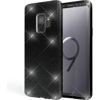 NALIA - Samsung Galaxy S9 - Schwarz - Glitzer - Phone Case NALIA - Samsung Galaxy S9 - Schwarz - Glitzer - Phone Case