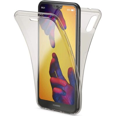 Huawei P20 Lite NALIA Grau 360° Vollschutz Handyhülle Huawei P20 Lite NALIA Grau 360° Vollschutz Handyhülle