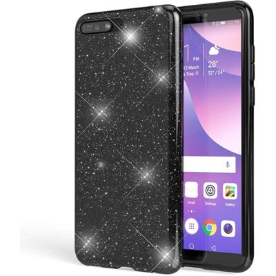 Nalia - Huawei Y6 (2018) - Schwarz - Smartphone-Hülle Nalia - Huawei Y6 (2018) - Schwarz - Smartphone-Hülle