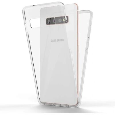 Nalia Galaxy S10 Étui Transparent 360° Protection écran - Publicité Nalia Galaxy S10 Étui Transparent 360° Protection écran - Publicité