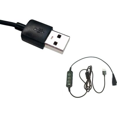 Câble USB Gequdio - compatible PC et Mac - 160cm - USB - Publicité Câble USB Gequdio - compatible PC et Mac - 160cm - USB - Publicité
