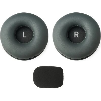 Accessoires pour casque Gequdio - Noir - Coussins d'oreille et couvre-microphone - Publicité Accessoires pour casque Gequdio - Noir - Coussins d'oreille et couvre-microphone - Publicité