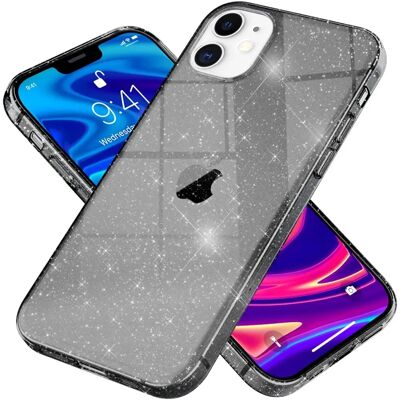 Nalia Coque avec Paillettes pour iPhone 12 mini - Étui Smartphone - Publicité Nalia Coque avec Paillettes pour iPhone 12 mini - Étui Smartphone - Publicité