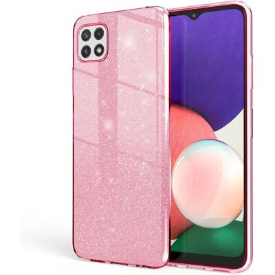 Nalia Pink Glitzer Handyhülle für Samsung Galaxy A22 5G Nalia Pink Glitzer Handyhülle für Samsung Galaxy A22 5G