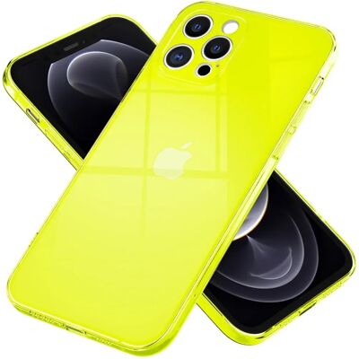 Nalia Klar Transparente Neon Silikon Hülle - Smartphone Hülle Nalia Klar Transparente Neon Silikon Hülle - Smartphone Hülle