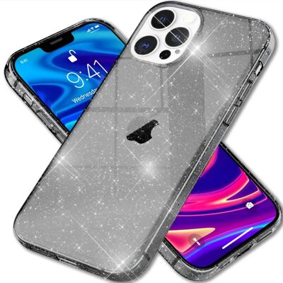 Nalia iPhone 13 Pro Glitzer Silikon Hülle - Smartphone Hülle Nalia iPhone 13 Pro Glitzer Silikon Hülle - Smartphone Hülle