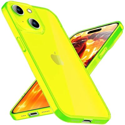 Nalia iPhone 15 Plus - Gelb TPU Silikon Handyhülle Nalia iPhone 15 Plus - Gelb TPU Silikon Handyhülle