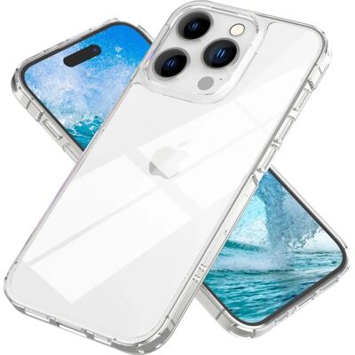 Nalia iPhone 15 Pro Transparent Handyhülle - Smartphone Hülle Nalia iPhone 15 Pro Transparent Handyhülle - Smartphone Hülle
