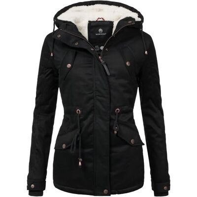 MARIKOO Manolya Winterjacke - Stylischer Baumwollmantel MARIKOO Manolya Winterjacke - Stylischer Baumwollmantel