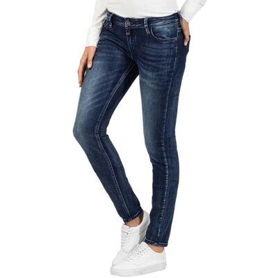Timezone 17-10000-00-3373-3624 Slim Fit Blå Jeans - Jeans Timezone 17-10000-00-3373-3624 Slim Fit Blå Jeans - Jeans