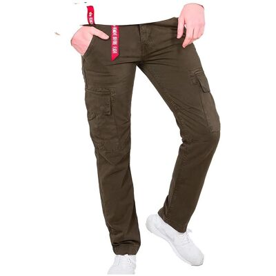 Pantalones Alpha Industries Agent (158205) - oliva negra Pantalones Alpha Industries Agent (158205) - oliva negra