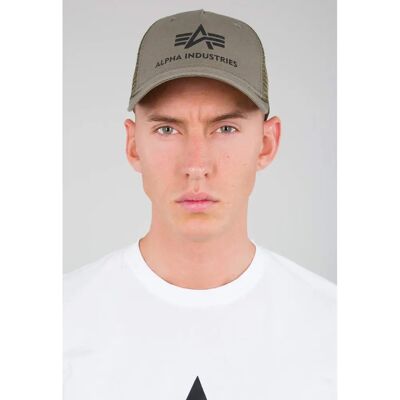 Alpha Industries Basic Trucker Cap - dunkelgrün Alpha Industries Basic Trucker Cap - dunkelgrün
