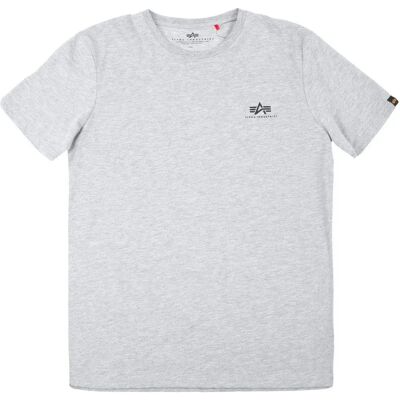 Alpha Industries Basic T-Shirt kleines Logo (188505) - grau Alpha Industries Basic T-Shirt kleines Logo (188505) - grau