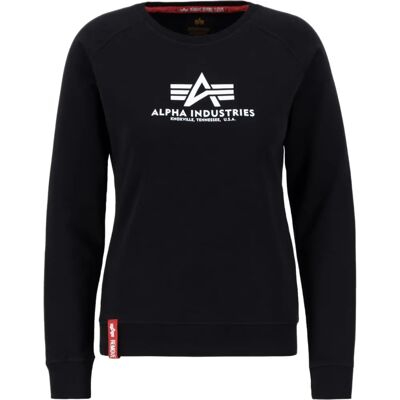Alpha Industries Nowy Sweter Basic (196031) - czarny Alpha Industries Nowy Sweter Basic (196031) - czarny