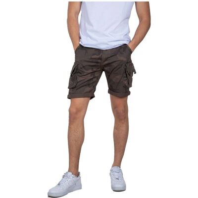 Alpha Industries Uomo - Pantaloncini Camo - Shorts Alpha Industries Uomo - Pantaloncini Camo - Shorts