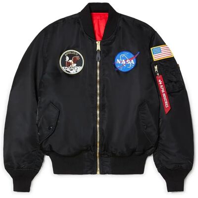 Alpha Industries MA1 VF NASA - czarny (166107-003) Alpha Industries MA1 VF NASA - czarny (166107-003)