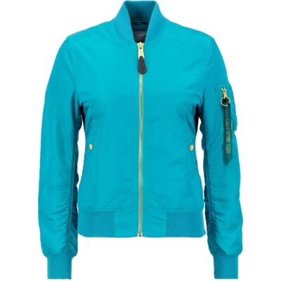 Alpha Industries MA-1 VF LW Wmn - (156001) blau lagune Alpha Industries MA-1 VF LW Wmn - (156001) blau lagune