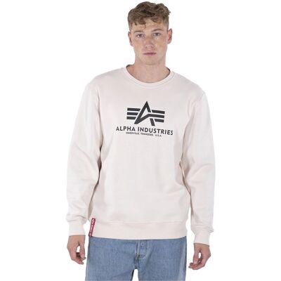 Sudadera Alpha Industries - Suéter Básico - Blanco Sudadera Alpha Industries - Suéter Básico - Blanco