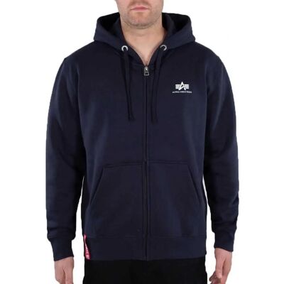 Alpha Industries Basic Zip Hoody (118342) - rep. blue Alpha Industries Basic Zip Hoody (118342) - rep. blue